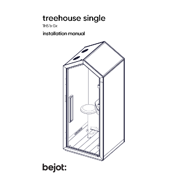 Bejot-installation-manual-treehouse-THSx 1 TGx-2025-10